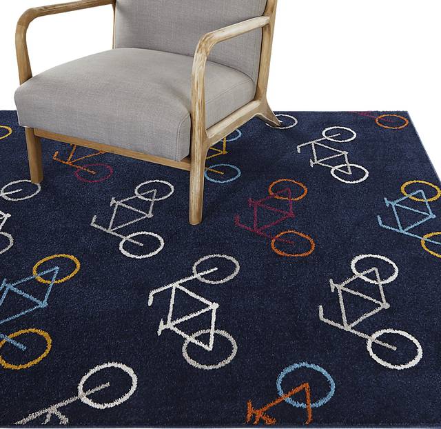 Kids Blyford Blue 4'4 x 6' Rug - Thumbnail - Image 2