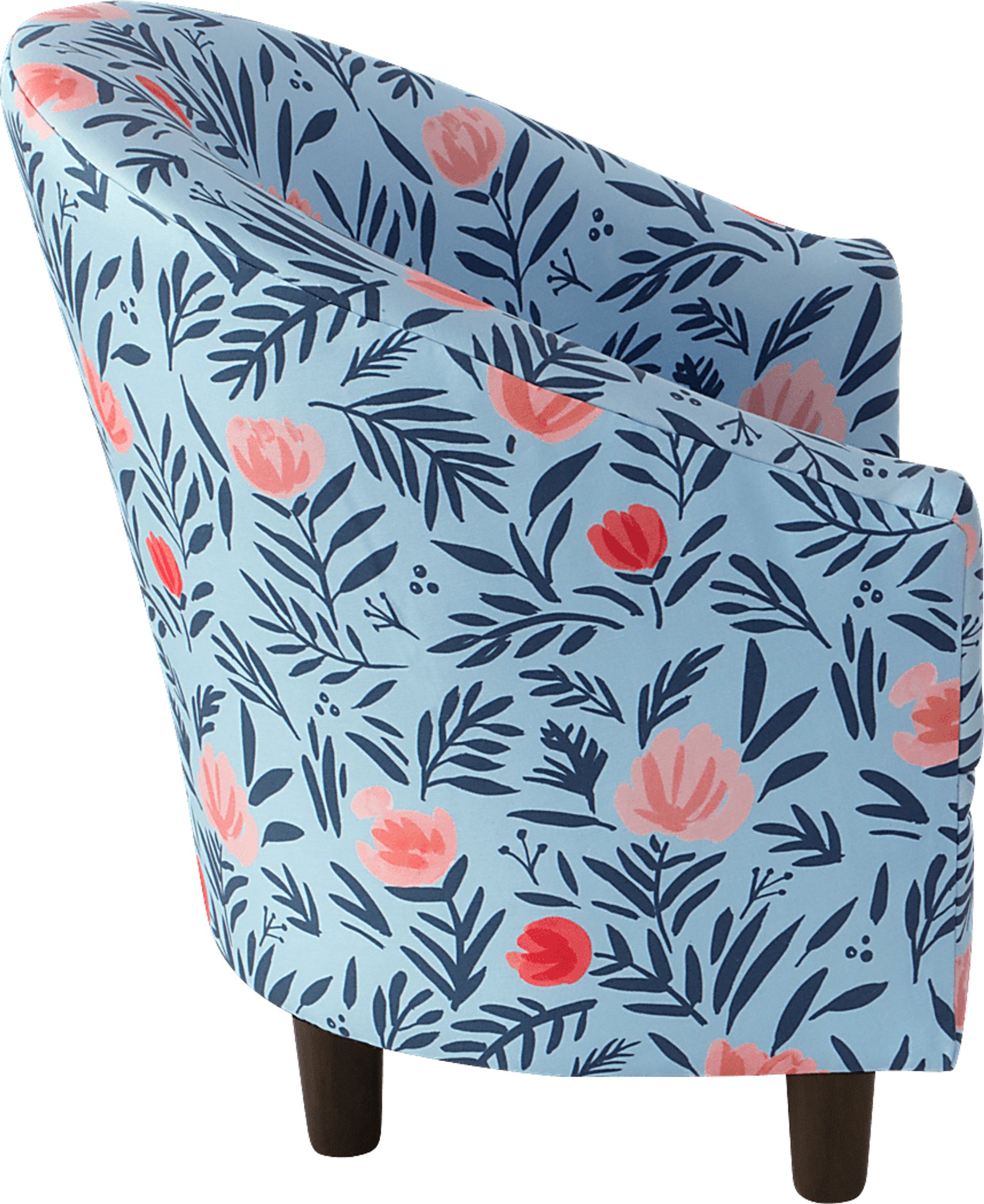 Bodoni Sky Toddler Accent Chair - Image 3