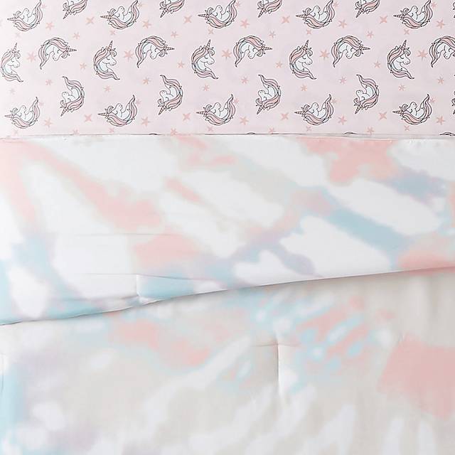 Kids Boho Chique Pink 7 Pc Full Comforter Set - Thumbnail - Image 3