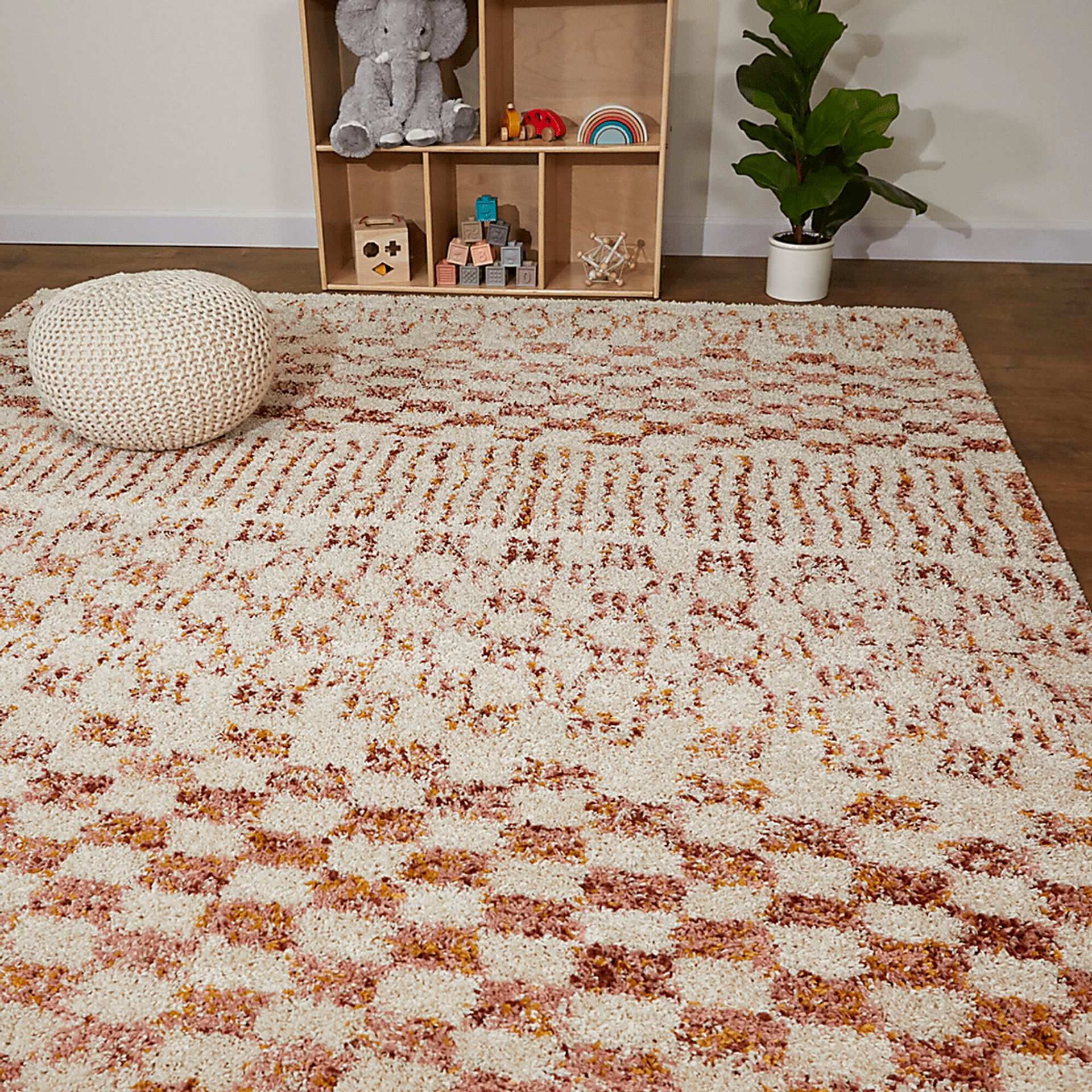 Kids Dreamcatcher Pink 5'3 x 7' Rug - Image 2