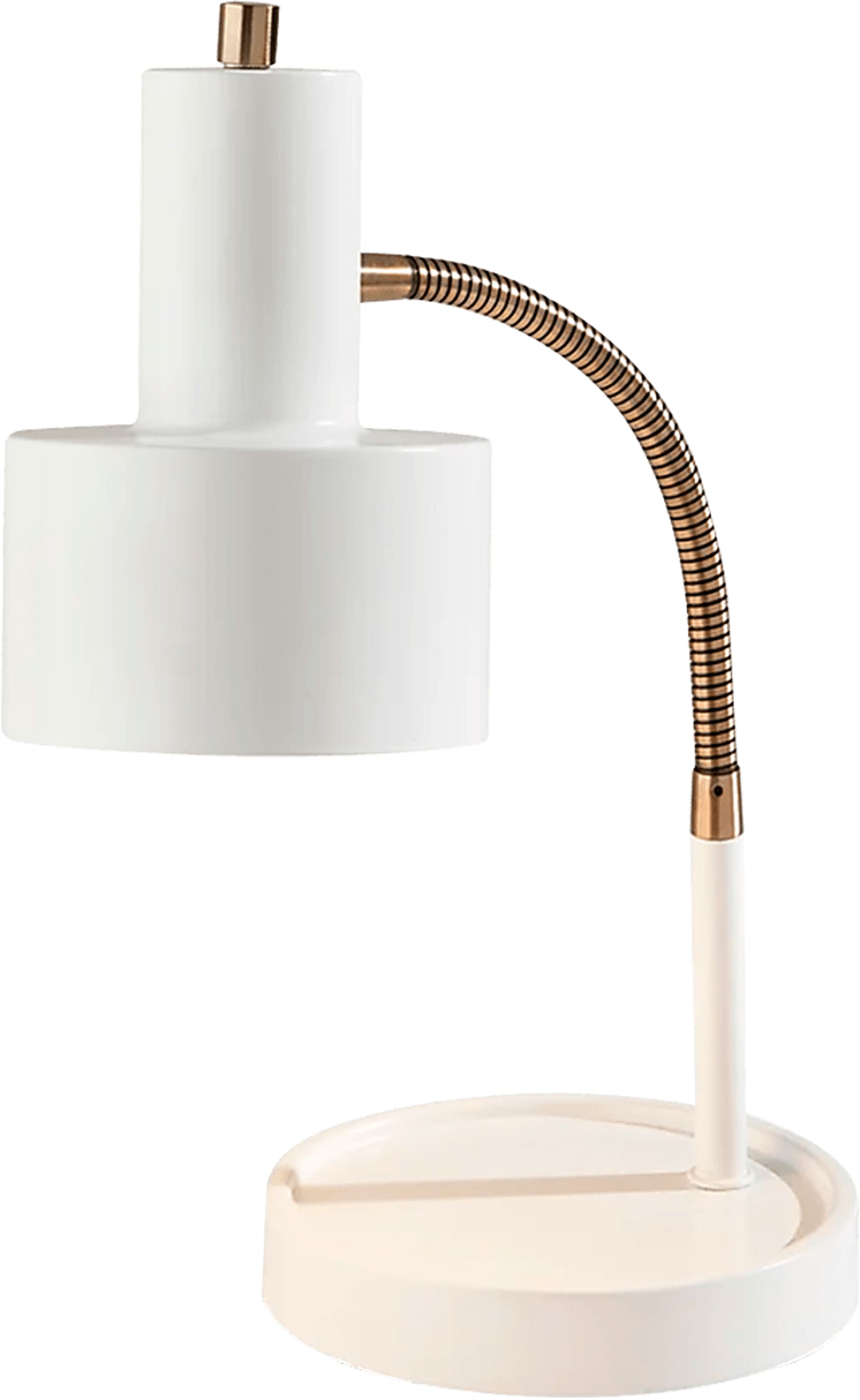 Kids Boho Decor White Baker Desk Lamp - Image 1