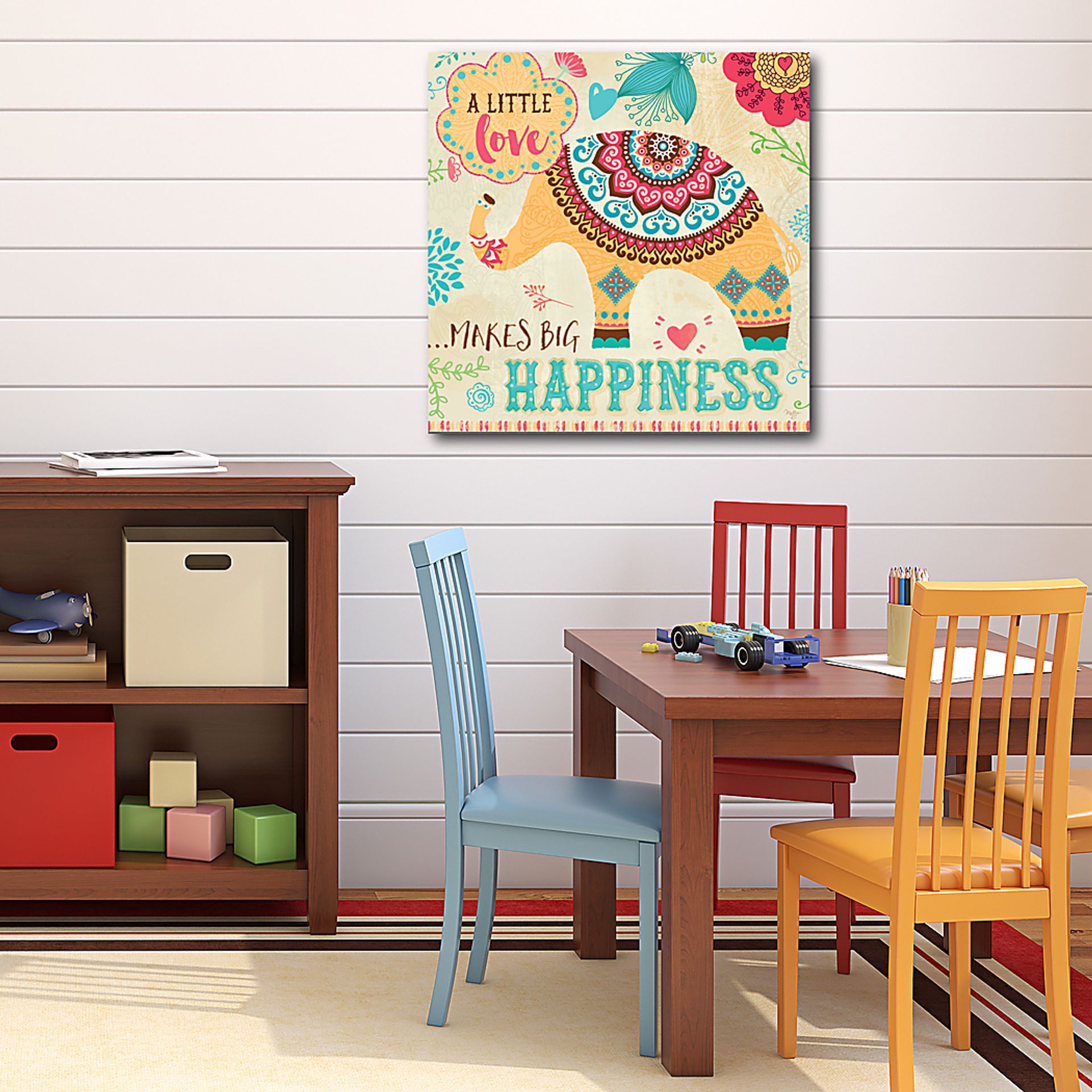 Kids Boho Eli Beige Artwork - Image 2