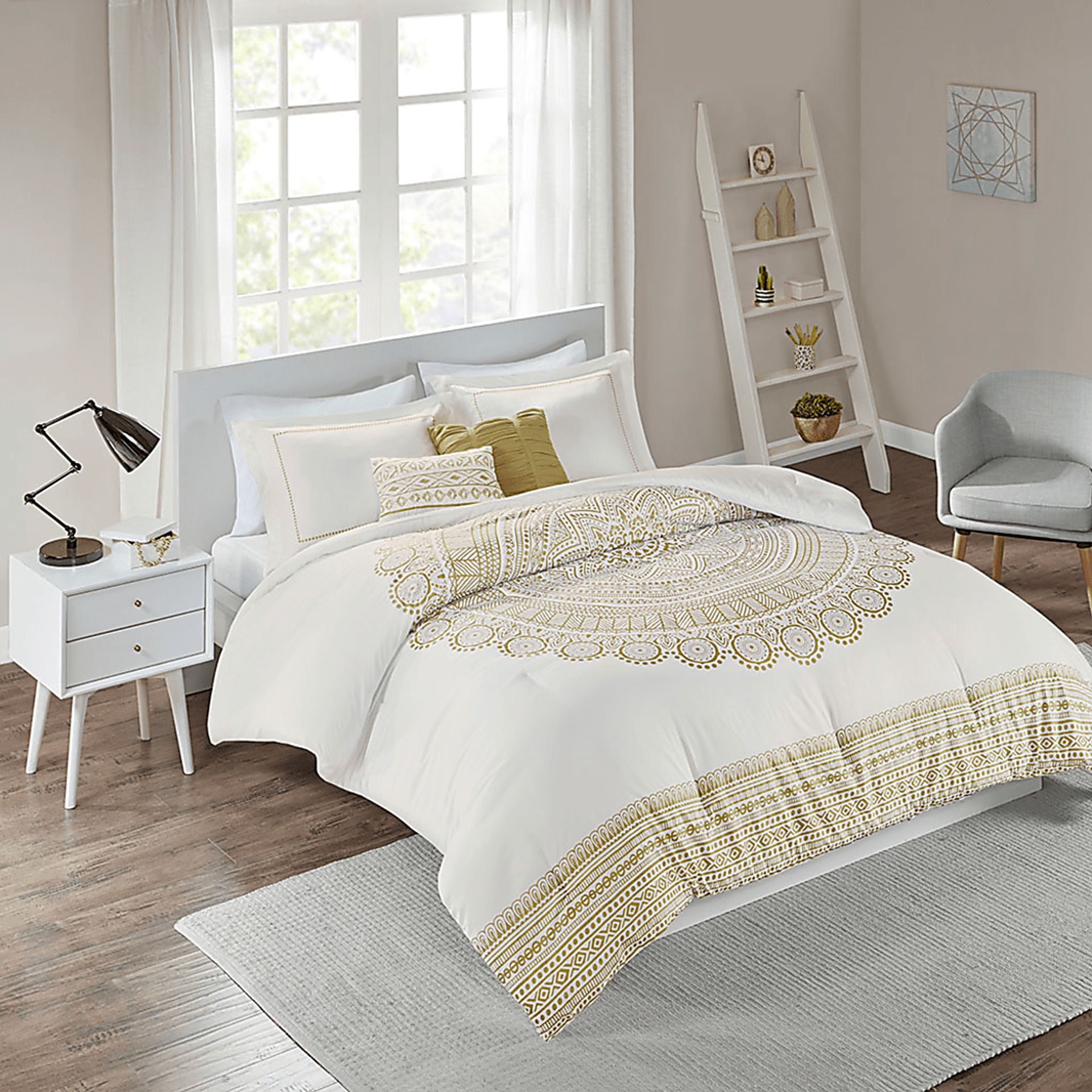 Kids Boho Gold 4 Pc Twin XL Comforter Set - Image 11