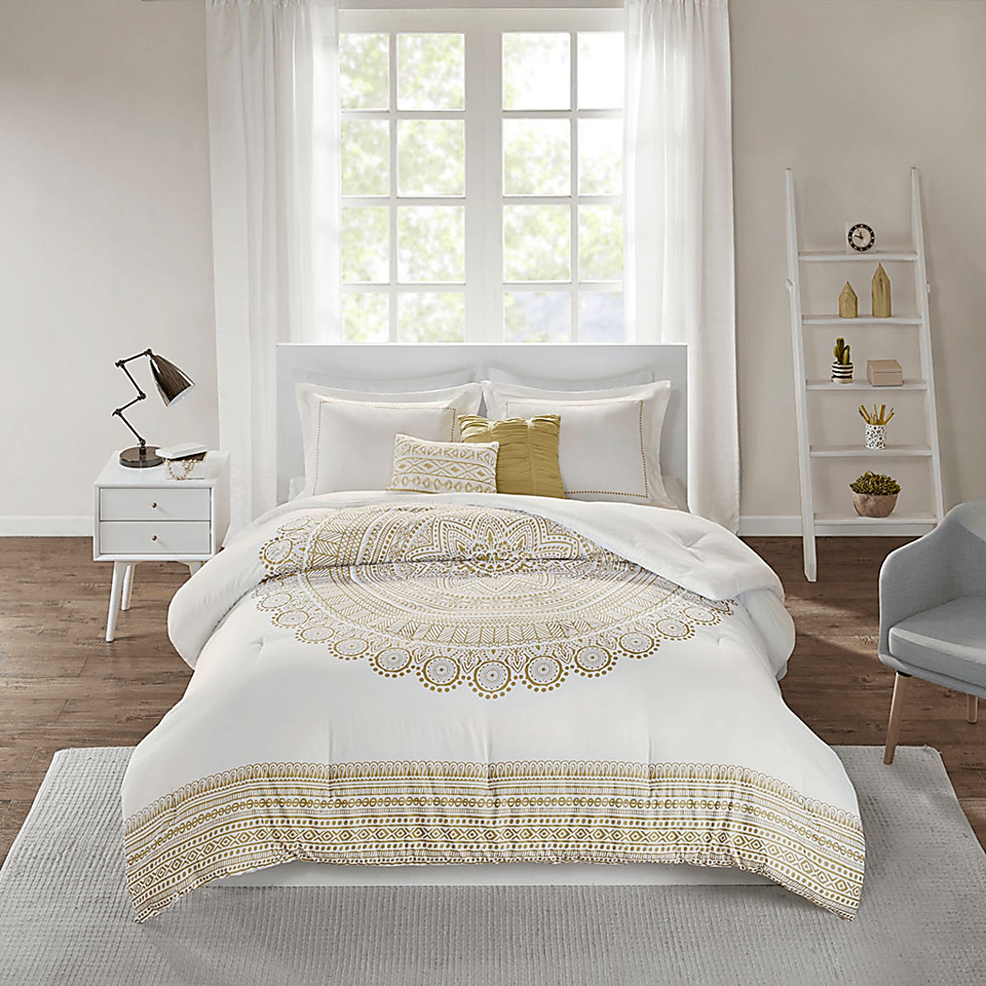 Kids Boho Gold 4 Pc Twin XL Comforter Set - Image 9