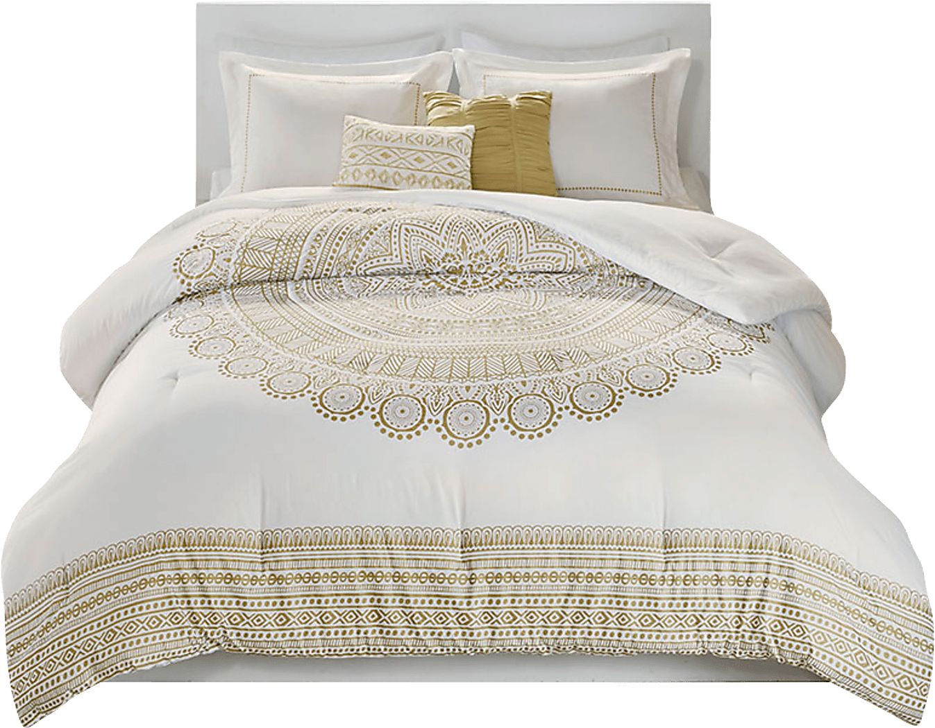 Kids Boho Gold 4 Pc Twin XL Comforter Set Rooms To Go