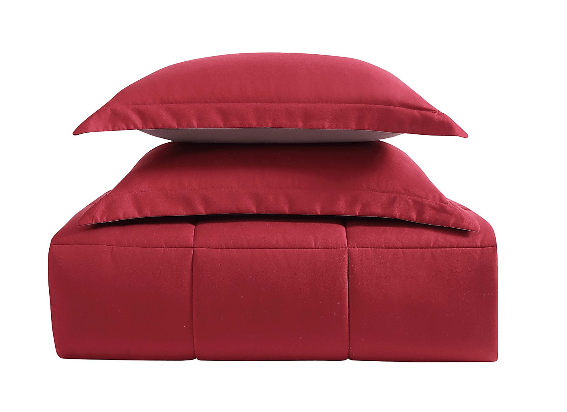 Kids Boyette Gray/Red Twin Comforter Set - Image 2