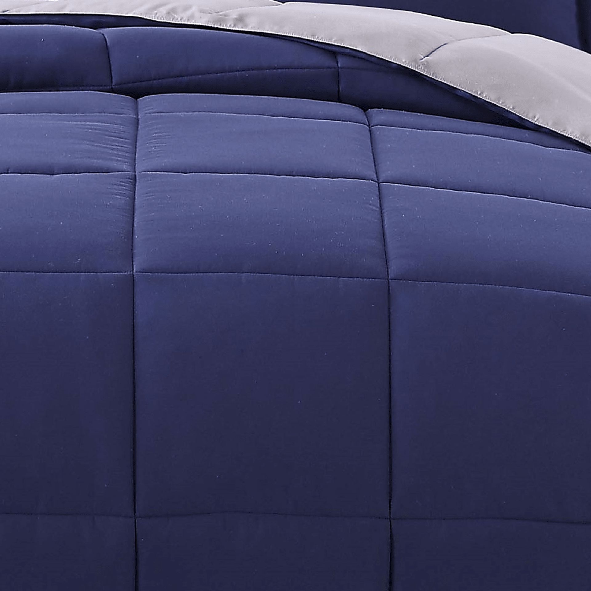 Kids Boyette Navy/Gray Full/Queen Comforter Set - Image 2