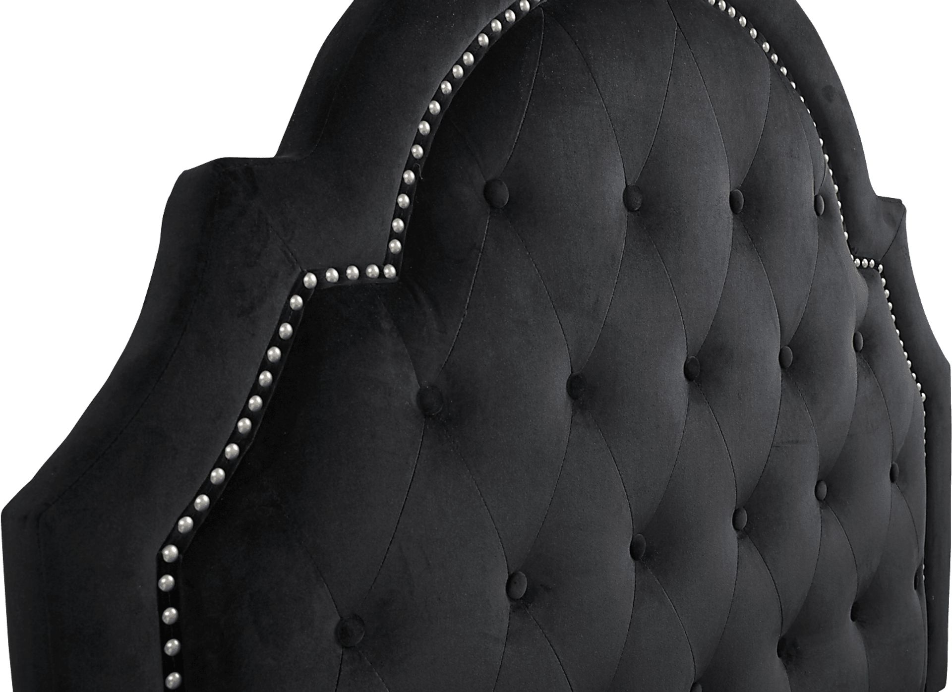 Kids Braelynn Black 3 Pc Twin Upholstered Bed - Image 2