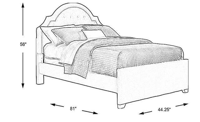 Dimension Image. Please refer to the Dimension Tab on this page for dimension details.
