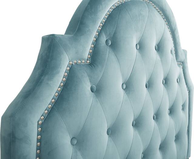 Kids Braelynn Teal 3 Pc Full Upholstered Bed - Thumbnail - Image 2