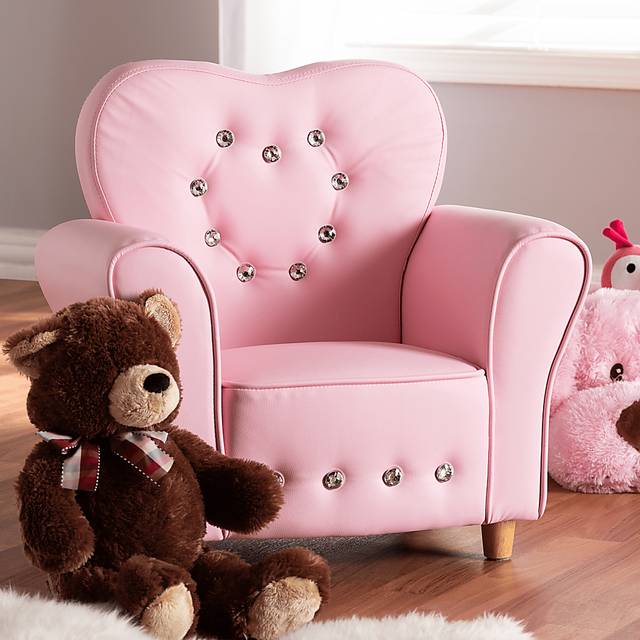 Kids Brandwyne Pink Accent Chair - Thumbnail - Image 2