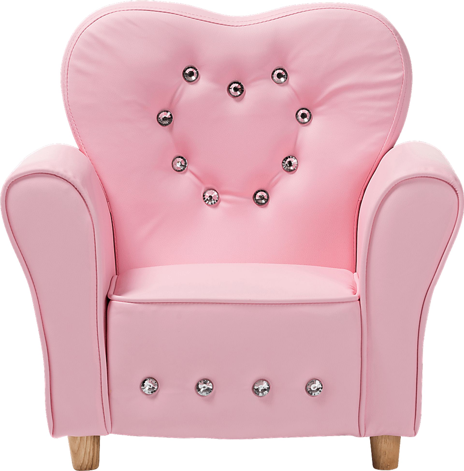 Kids Brandwyne Pink Accent Chair - Image 3