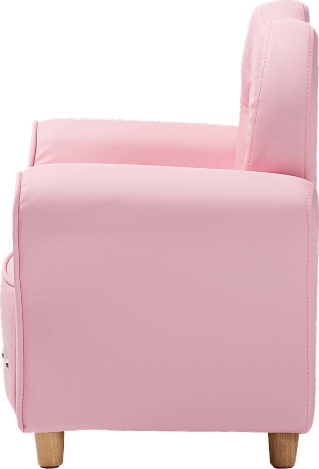 Kids Brandwyne Pink Accent Chair - Thumbnail - Image 4