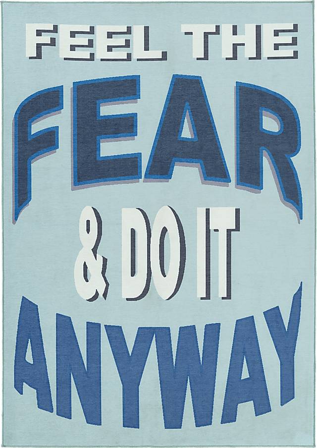 Kids Brave Adventure Blue 7' x 9' Rug - Thumbnail - Image 1