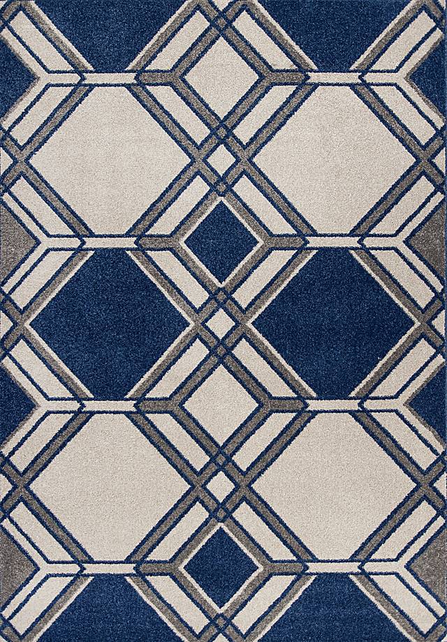 Kids Brayan Blue 5' x 8' Rug - Thumbnail - Image 1