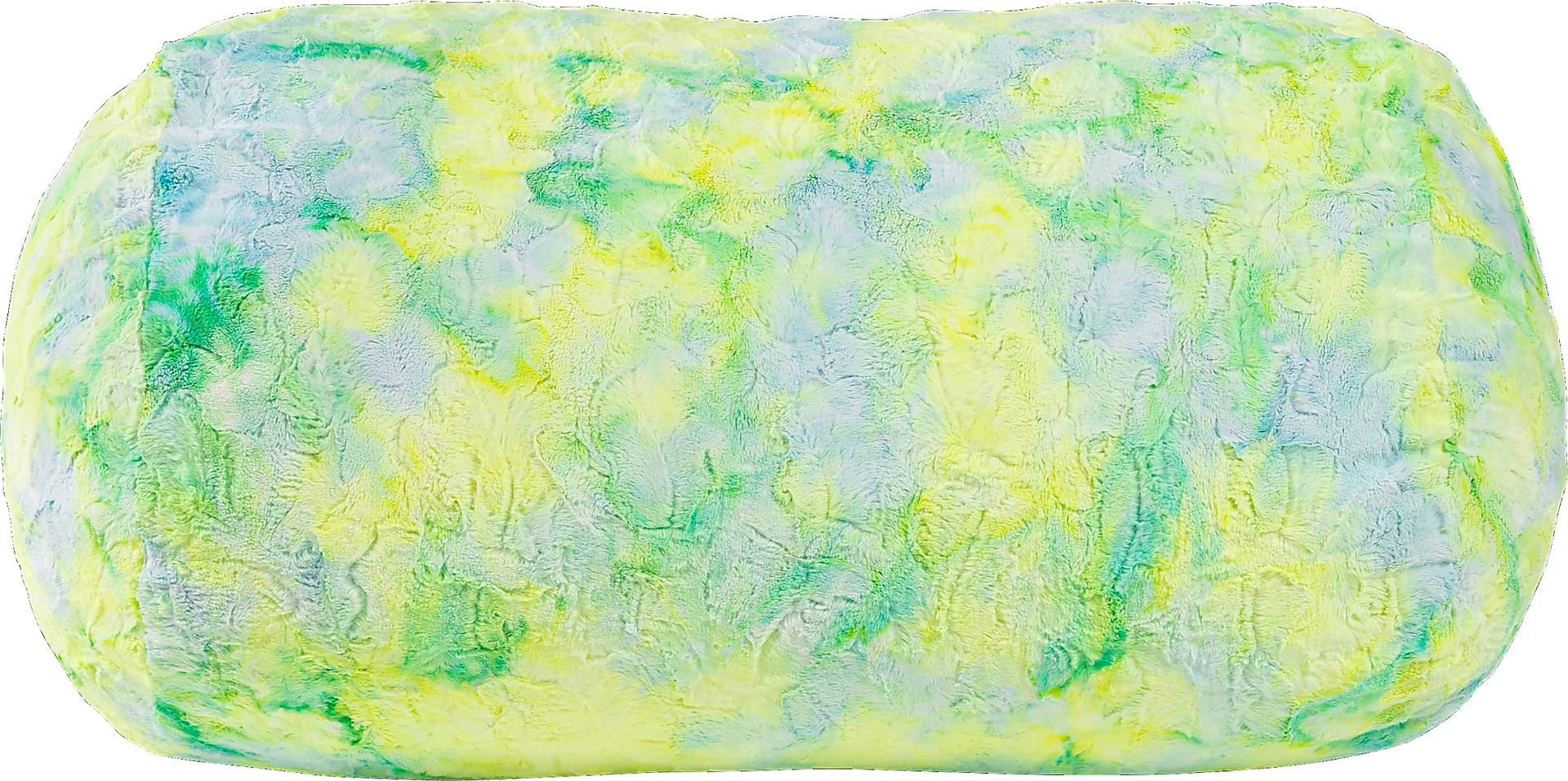 Kids Breun Yellow Green Bean Bag Lounger - Image 1