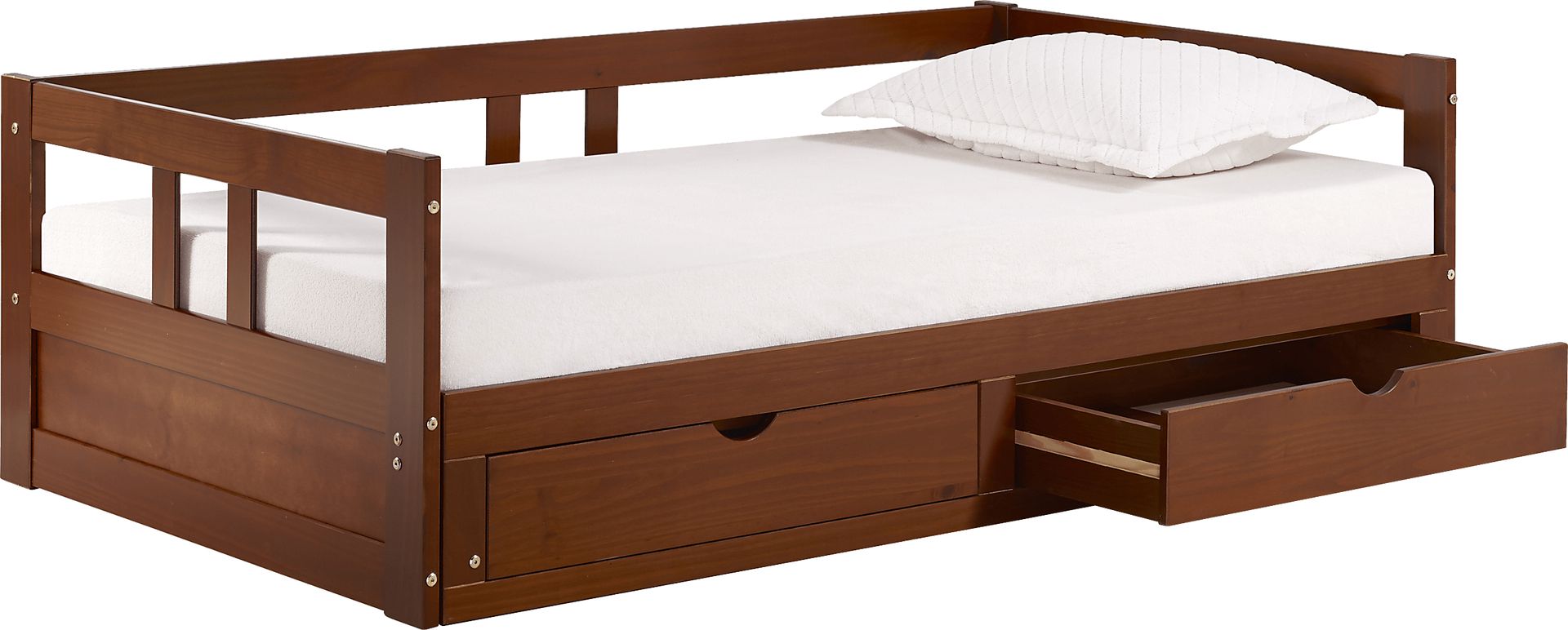 Kids Brigan Chestnut Twin Extending Day Bed - Image 3