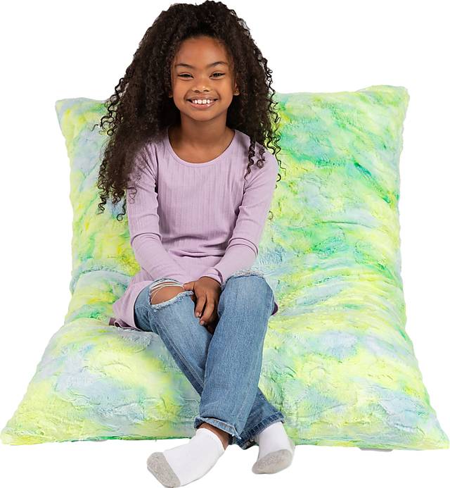 Kids Brigatine Yellow Green Floor Pillow - Thumbnail - Image 3