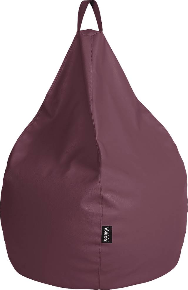 Kids Bright Drop Purple Bean Bag Chair - Thumbnail - Image 1