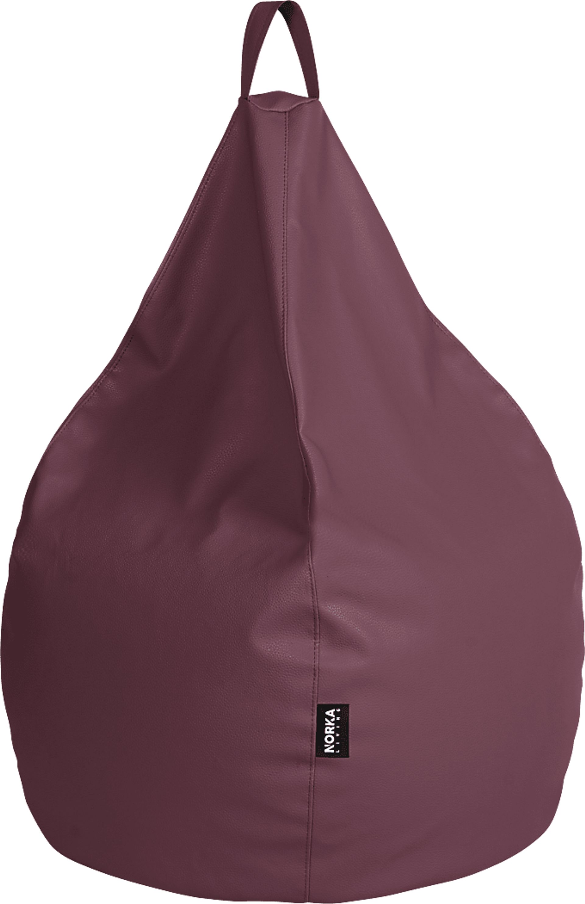 Kids Bright Drop Purple Bean Bag Chair - Image 1