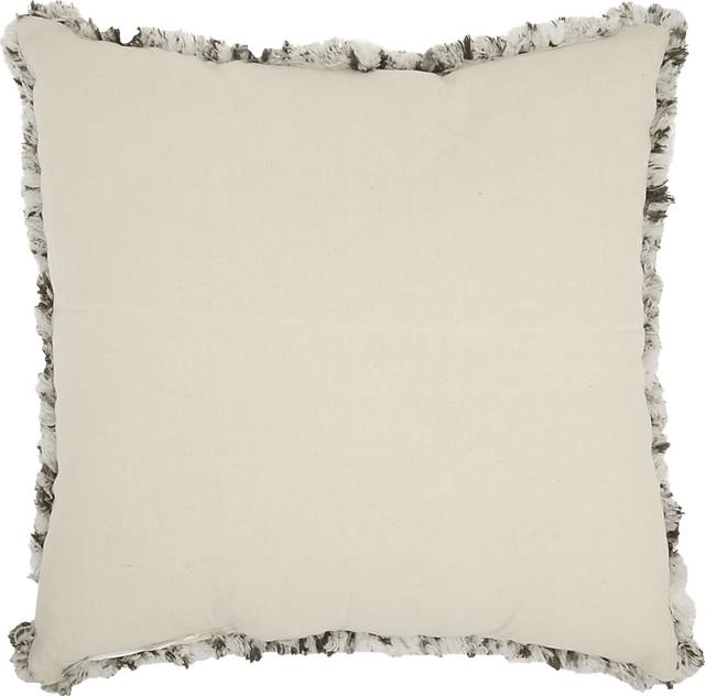 Kids Bright Lattice Gray Accent Pillow - Thumbnail - Image 2