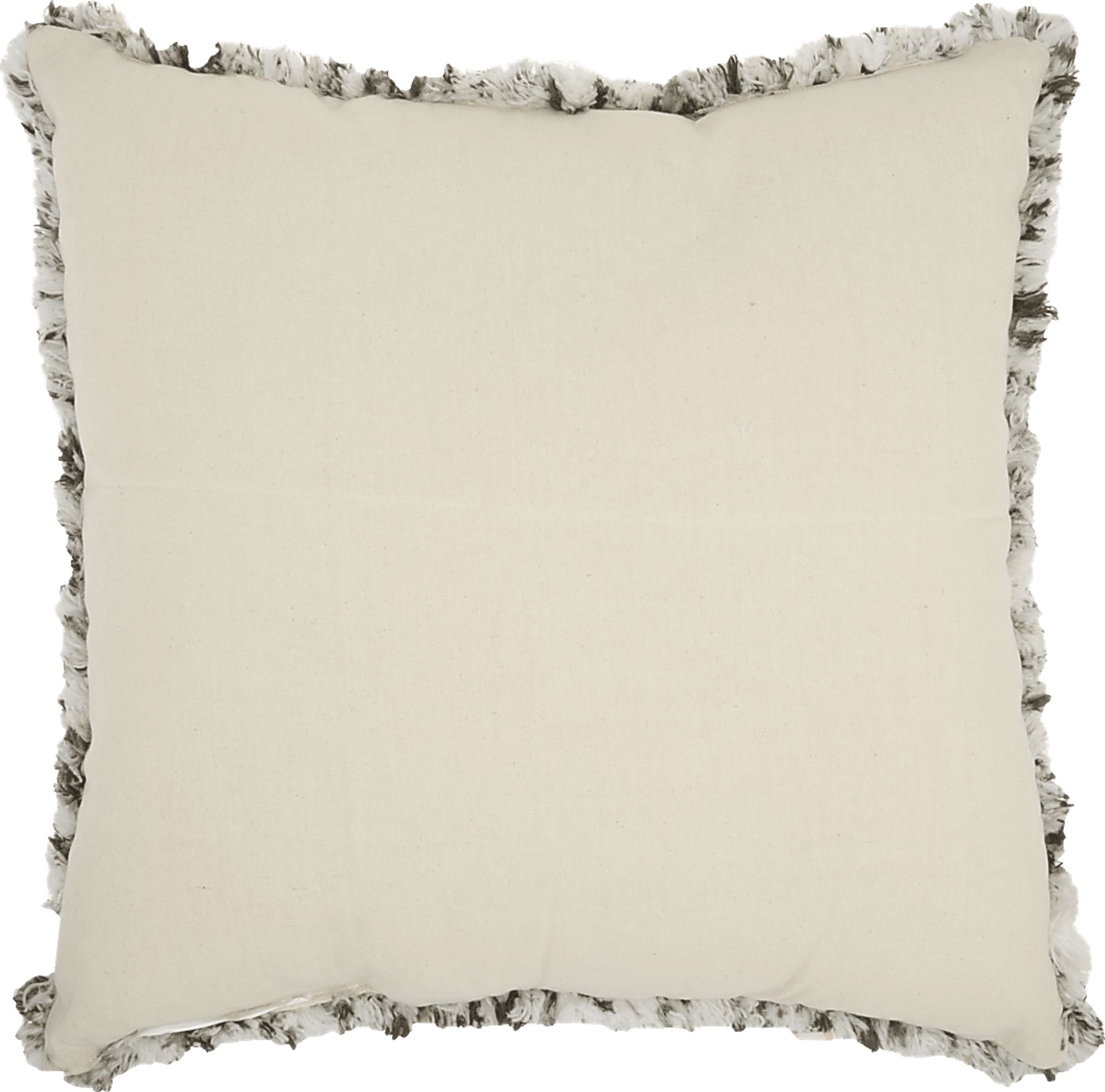 Kids Bright Lattice Gray Accent Pillow - Image 2
