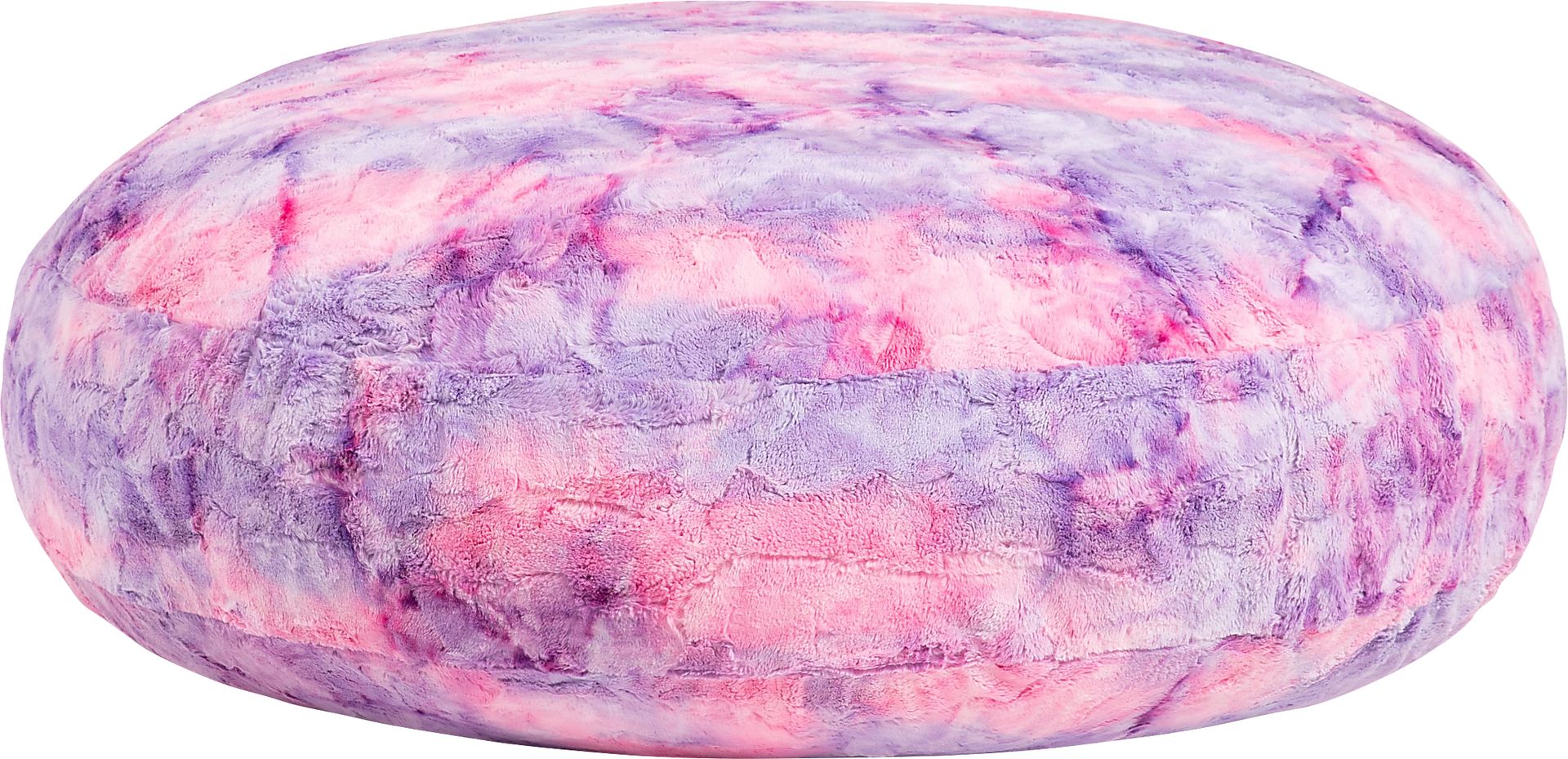 Kids Brogton Pink Purple Bean Bag Chair - Image 1