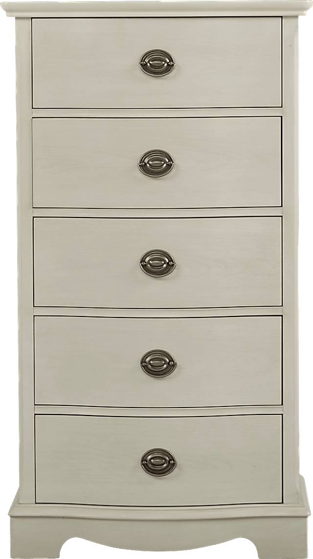 Kids Brooklyn Lane White Chest - Thumbnail - Image 1