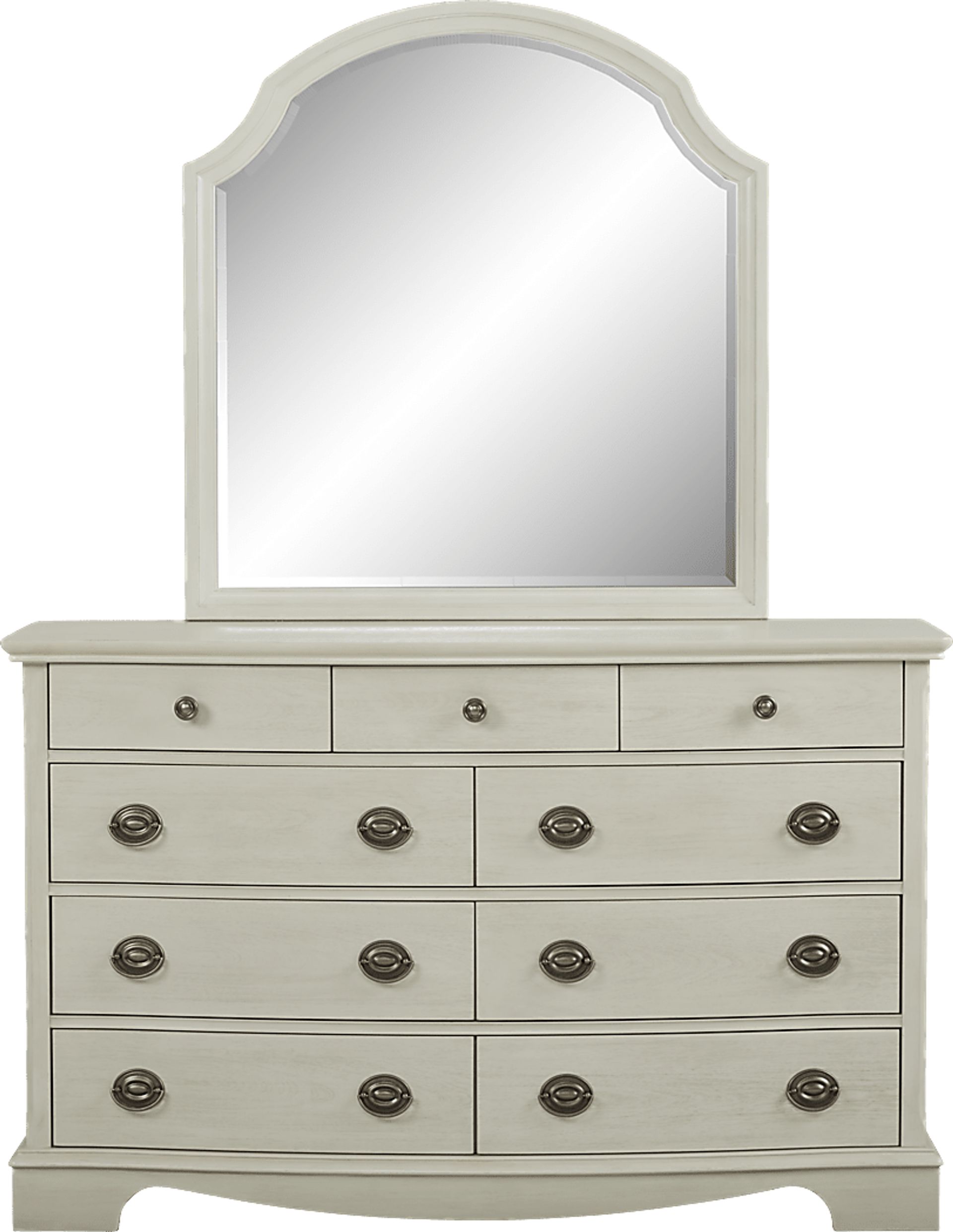 Kids Brooklyn Lane White Dresser & Mirror Set - Image 1