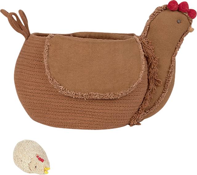 Kids Brown Chicken Basket - Thumbnail - Image 1