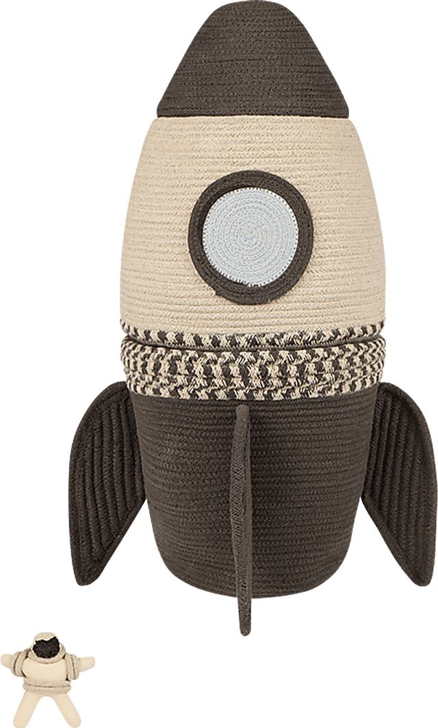 Kids Brown Rocket Basket - Thumbnail - Image 1