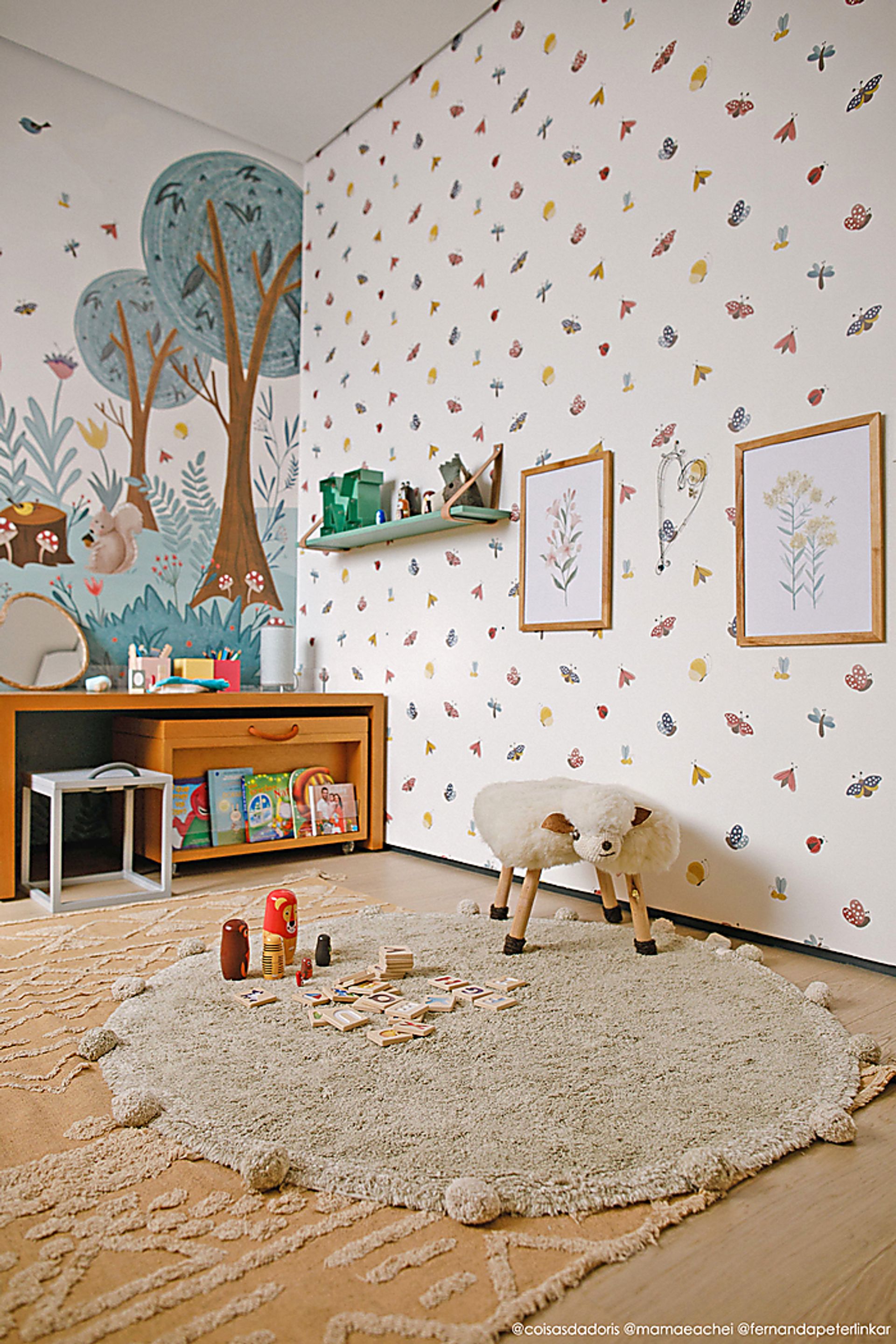 Kids Bubbly Olive 4' Machine Washable Round Rug - Image 2