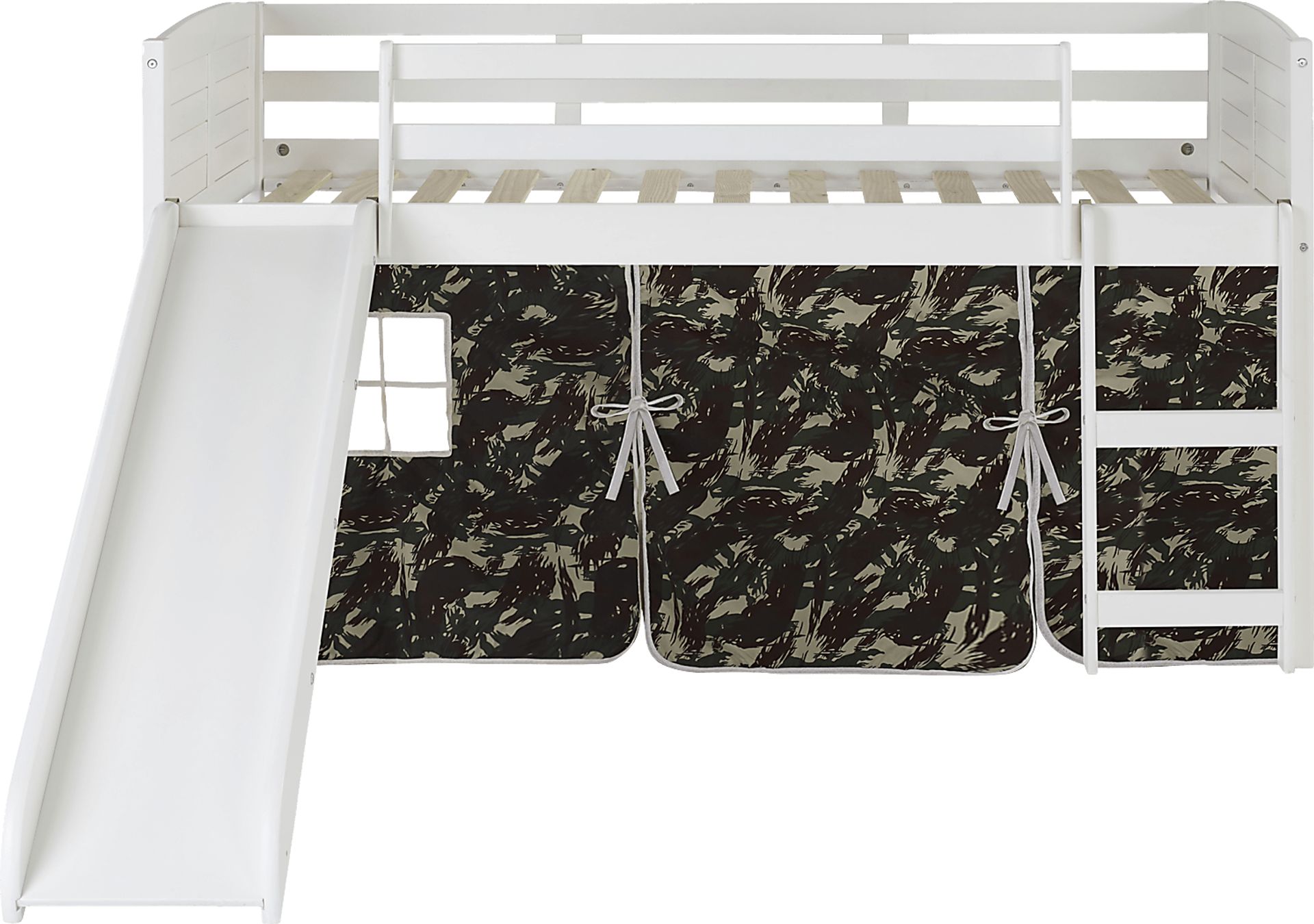 Kids Buelow Camo Twin Tent Loft Bed - Image 3