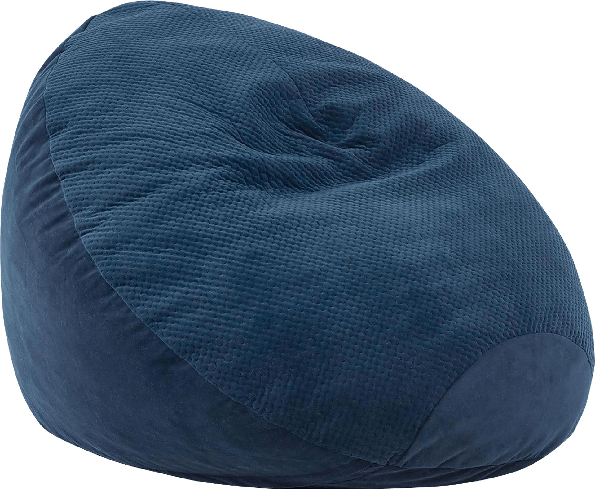 Kids Bultman Blue Bean Bag Egg Chair - Image 1