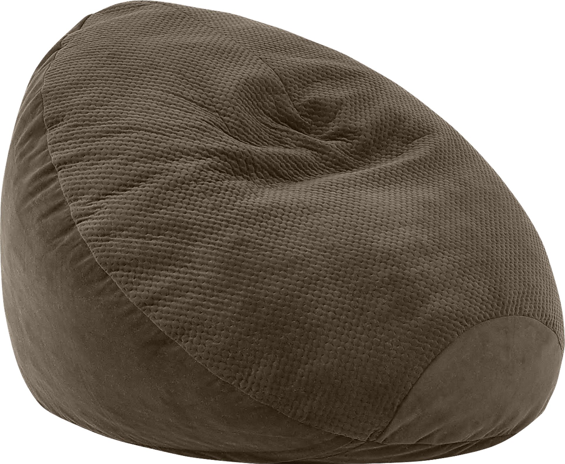 Kids Bultman Espresso Bean Bag Egg Chair - Image 1