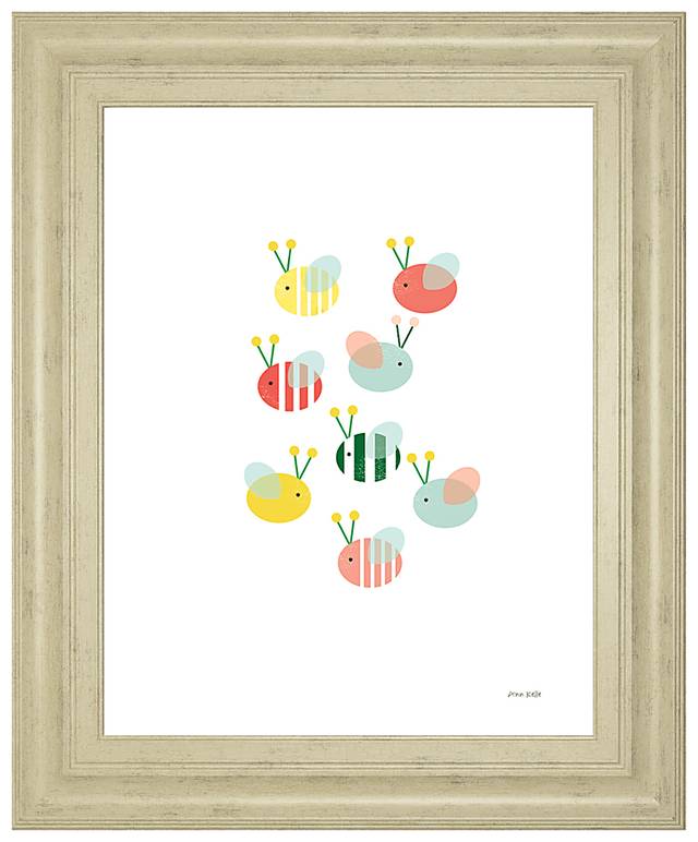 Kids Bumble Party Ivory Artwork - Thumbnail - Image 1