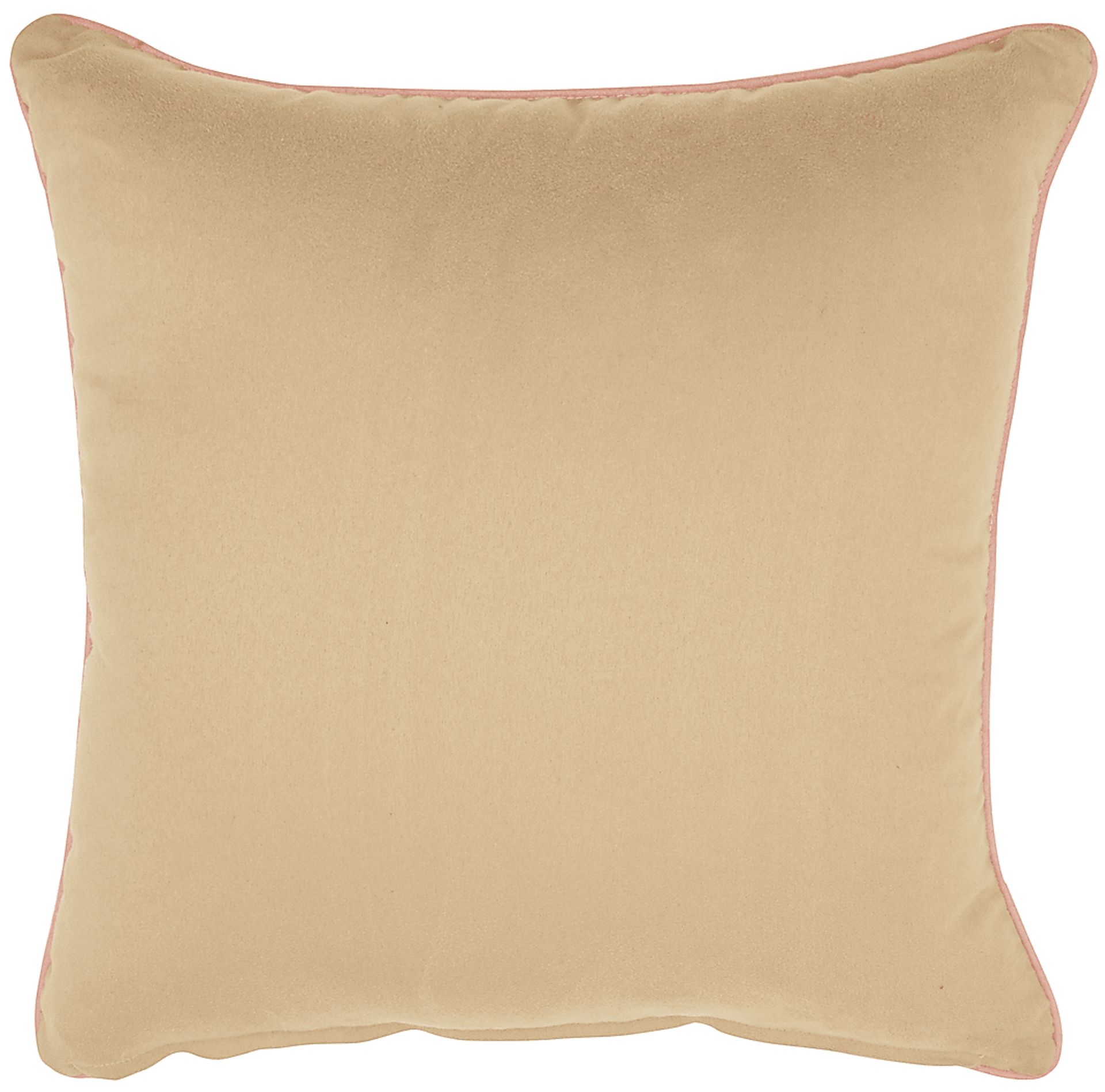 Kids Bunny Burrow Beige Accent Pillow - Image 2