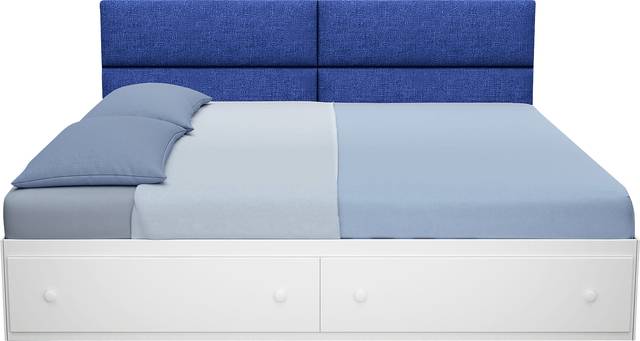 Kids Burkett Blue Full/Queen Headboard Panel, Set of 4 - Thumbnail - Image 2