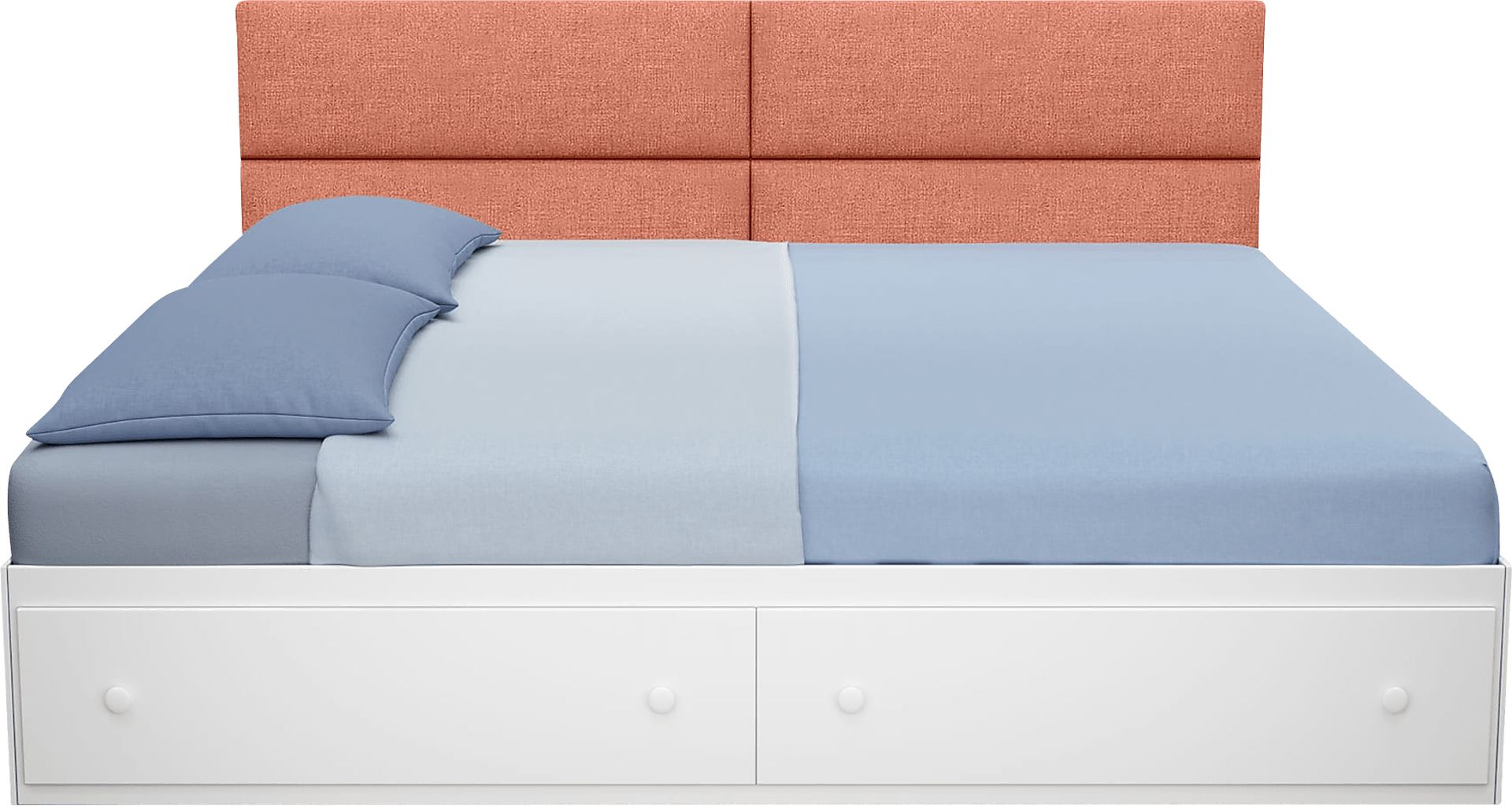 Kids Burkett Salmon Full/Queen Headboard Panel, Set of 4 - Image 2