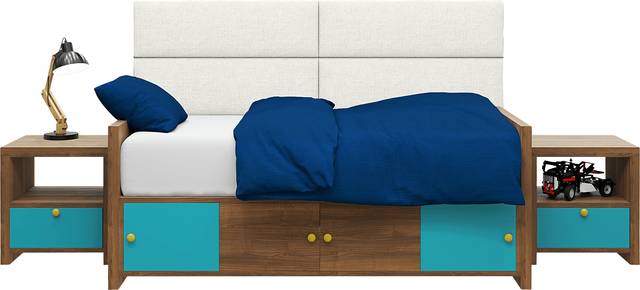 Kids Burkett White Twin Headboard Panel, Set of 4 - Thumbnail - Image 1