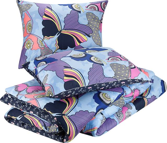 Kids Butterfly Collage Blue 2 Pc Twin/Twin XL Comforter Set - Thumbnail - Image 8