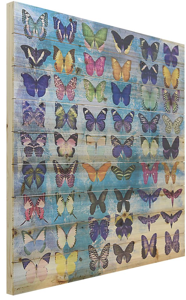 Kids Butterfly Family Rainbow Wall Art - Thumbnail 3
