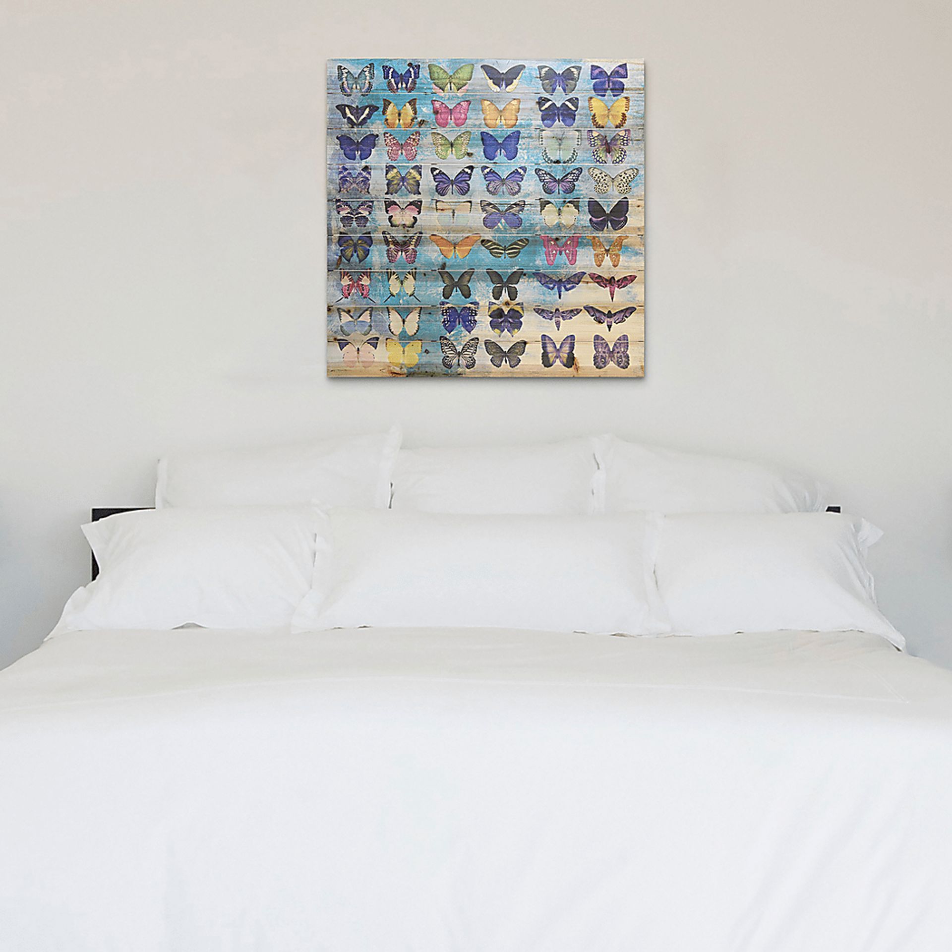 Kids Butterfly Family Rainbow Wall Art - Image 5