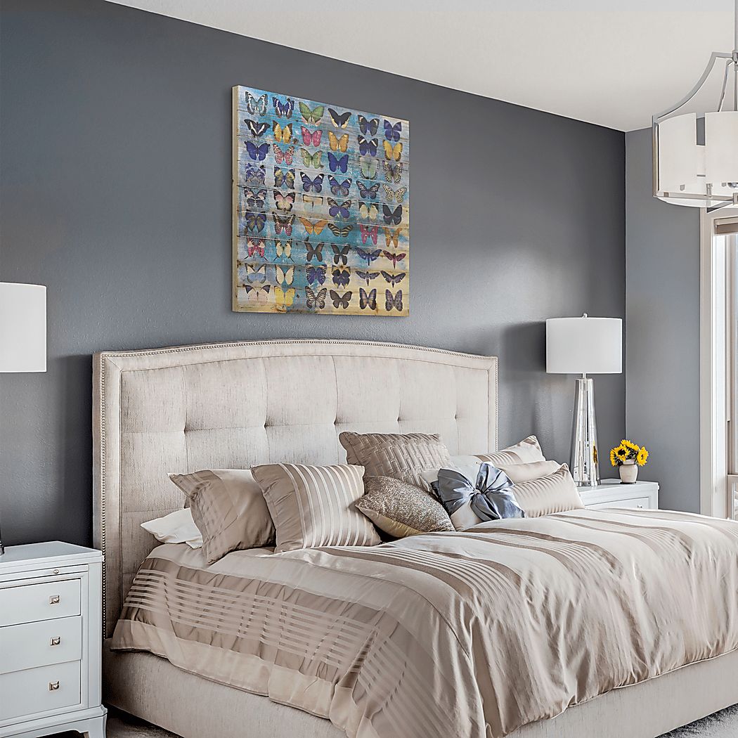 Kids Butterfly Family Rainbow Wall Art - Thumbnail 4