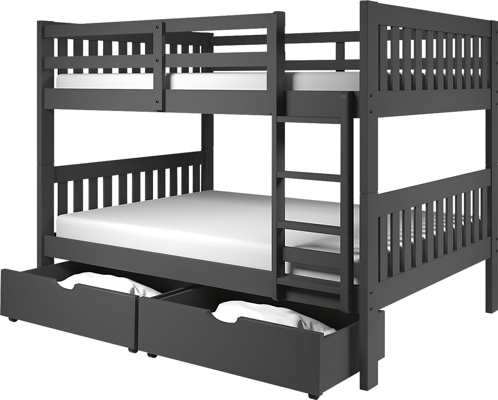 Kids Cabacier Gray Full/Full Bunk Bed - Image 1