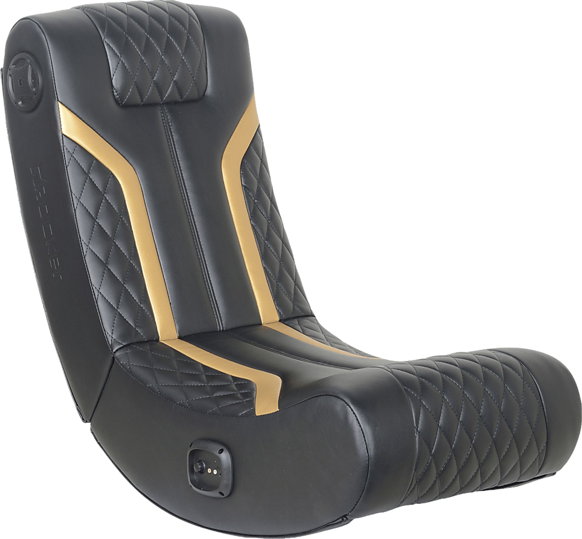 Kids Calcite Gold Floor Gaming Chair - Image 1
