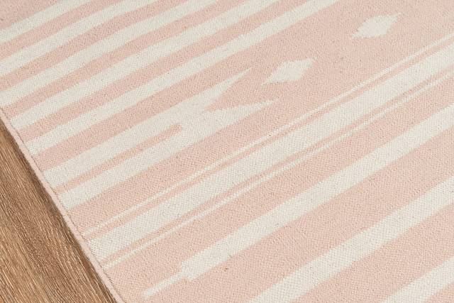 Kids Calm Pastel Pink 5' x 7'6 Rug - Thumbnail - Image 3