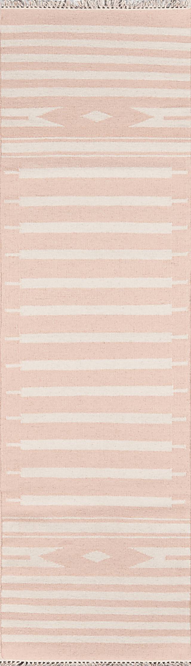 Kids Calm Pastel Pink 5' x 7'6 Rug - Thumbnail - Image 5