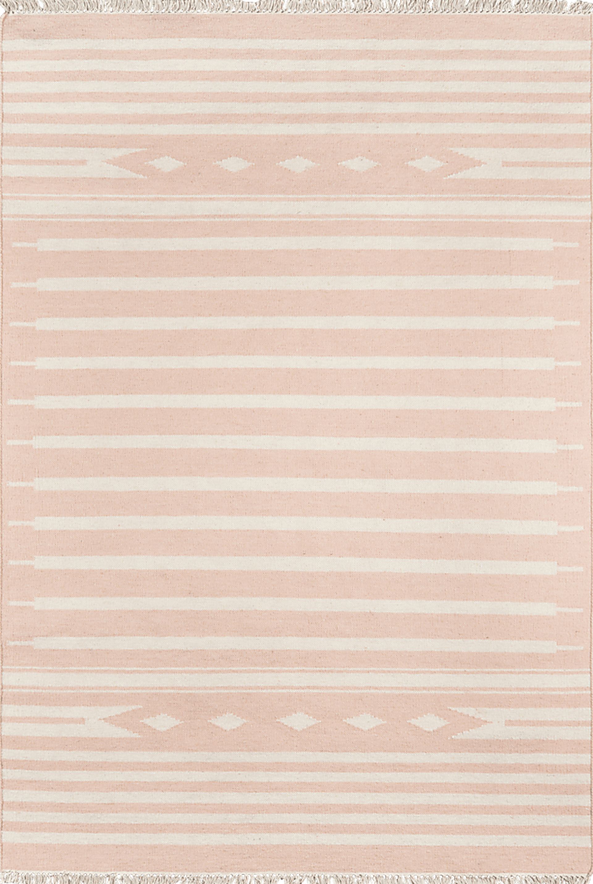 Kids Calm Pastel Pink 5' x 7'6 Rug - Image 1
