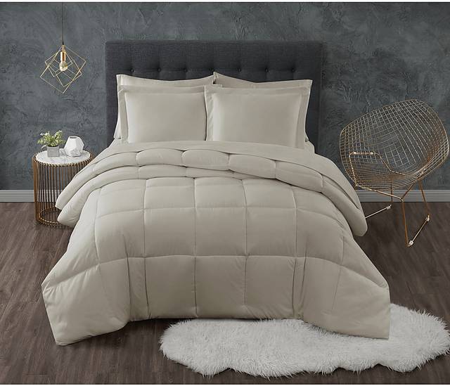 Kids Calming Colors Beige Full/Queen Comforter Set - Thumbnail - Image 1